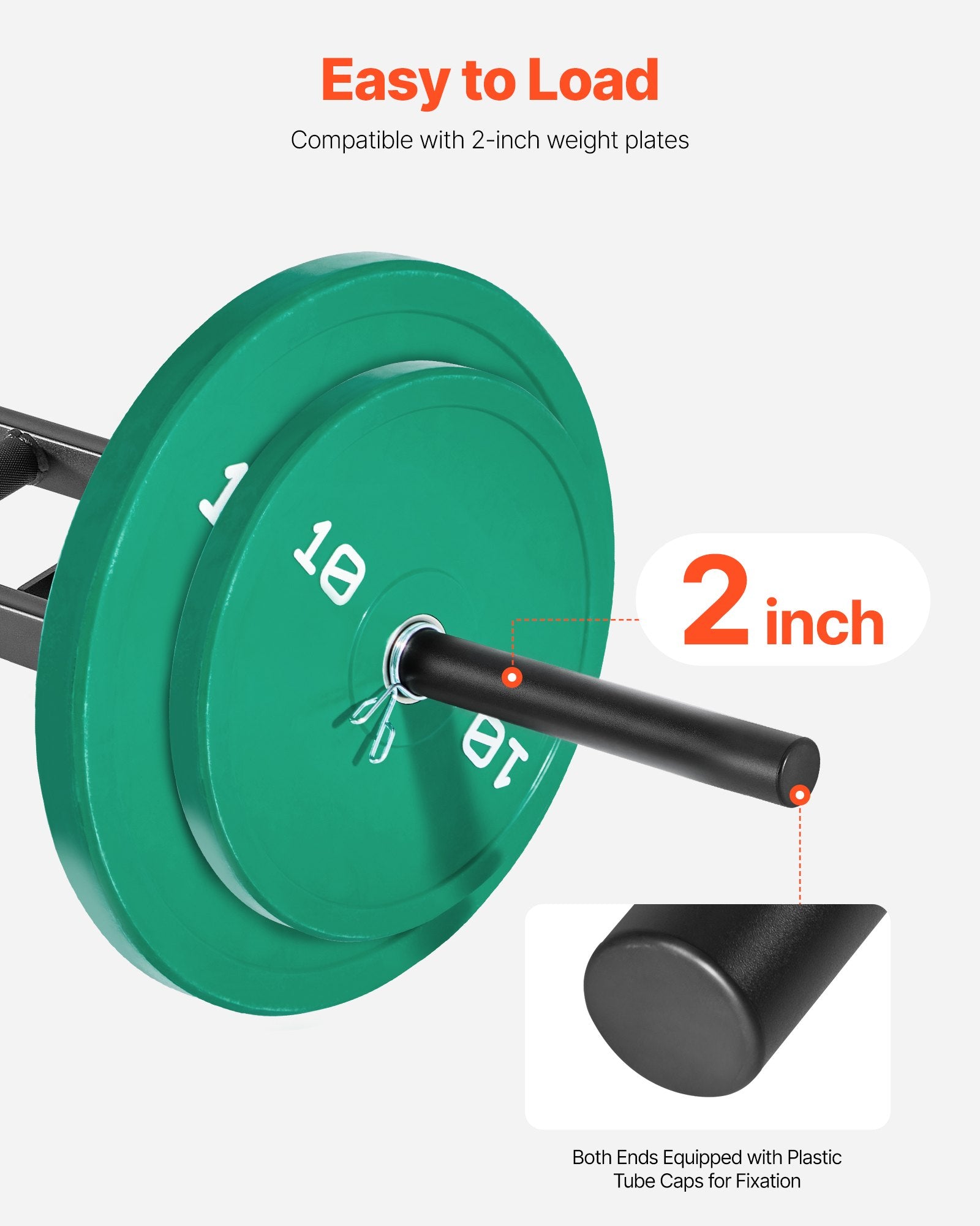 Heavy Duty 550 LBS Capacity Swiss Barbell with Multi-Grip & Knurled Handles, Ideal for Home Gym Pressing & Curling Exercises