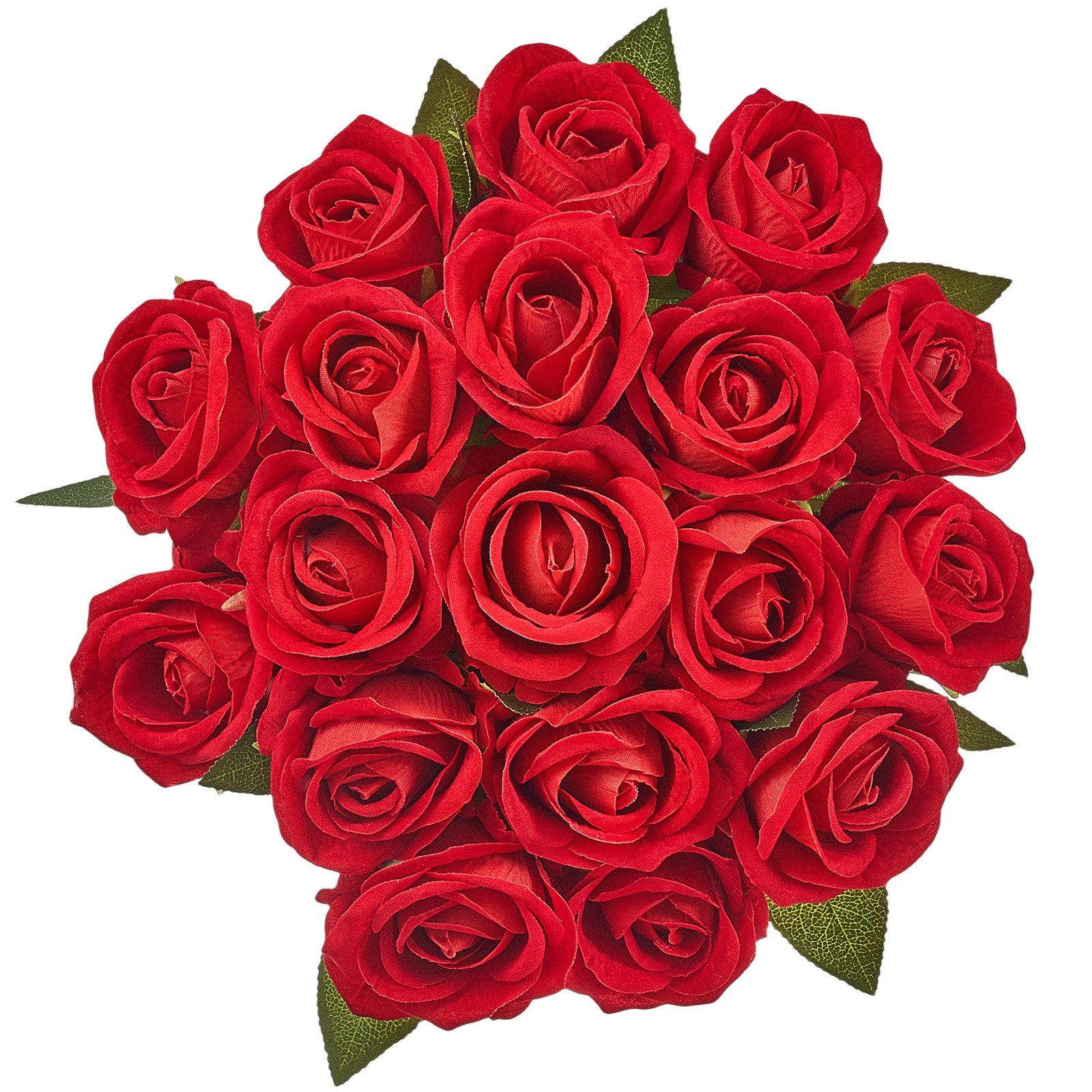 Luxurious 60 Pc Realistic Red Foam Roses - Ideal for DIY Wedding Bouquets, Bridal Showers, Home Centerpieces & Party Decor