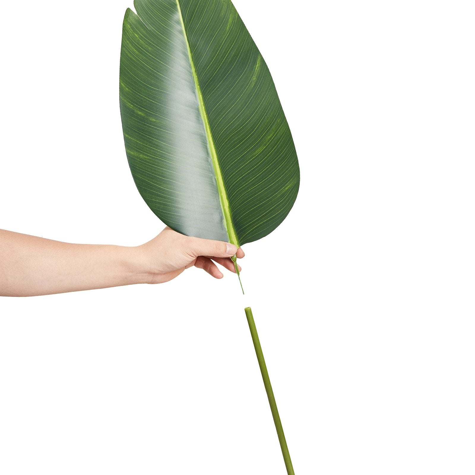 5 FT Lifelike Artificial Birds of Paradise Tree with Anti-Tip Protection, Perfect Low-Maintenance Faux Greenery for Home, Office, Indoor & Outdoor Decor