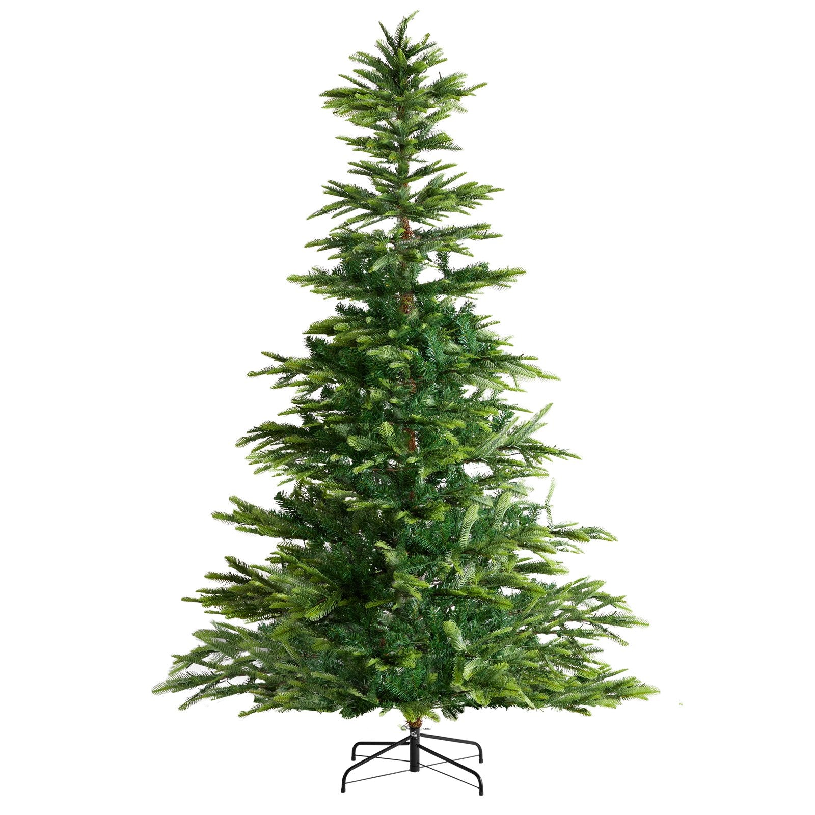 7.5ft Prelit Artificial Christmas Tree with 700 LED Lights | Lush 1319 Branch Tips | Sturdy Metal Base for Home, Office, Party Decor