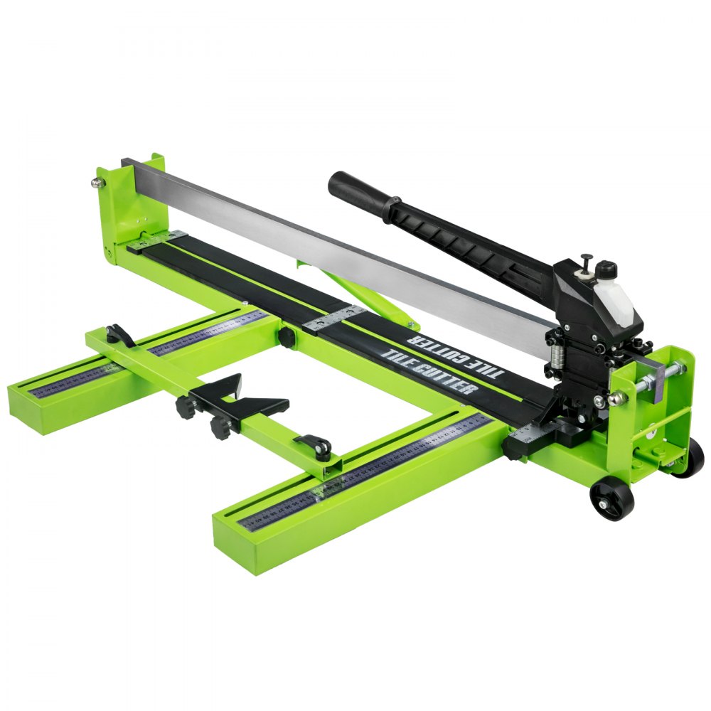 VEVOR Tile Cutter 31.5 Inch Manual Tile Cutter 1.4 Inch Tile Cutting Machine Ceramic Porcelain Tile Cutter w/Laser Guide All-Steel Frame and Bonus Spare Cutter Wheels Tile Cutter Hand Tool