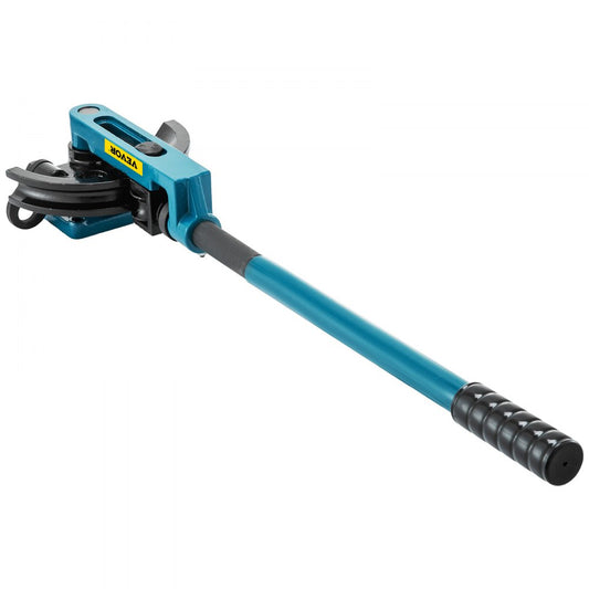 VEVOR Pipe Tube Bender 3/8" to 1", Manual Tube Bender with 7 Dies, Heavy Duty Tube Bender Tubing of Steel Metal Copper Ideal for Repair Shops