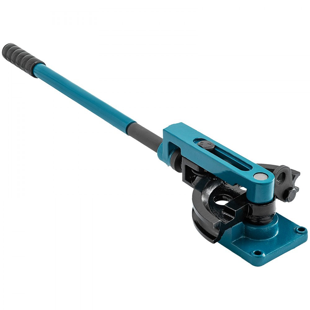 VEVOR Pipe Tube Bender 3/8" to 1", Manual Tube Bender with 7 Dies, Heavy Duty Tube Bender Tubing of Steel Metal Copper Ideal for Repair Shops