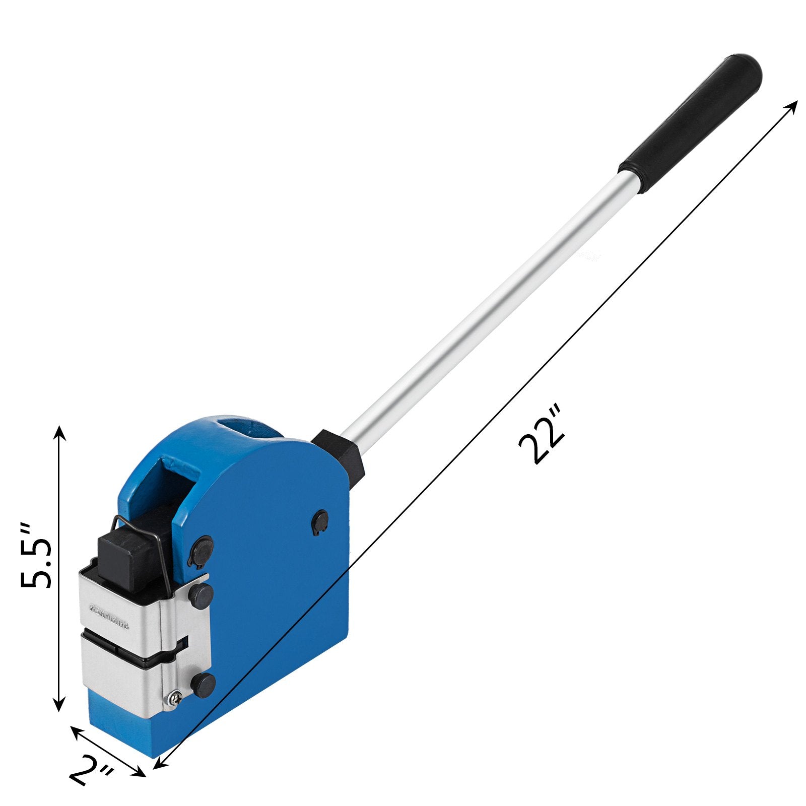 2-in-1 Shrinker & Stretcher Set with Steel Jaws - Manual Sheet Metal Bender for Shrinking, Stretching, and Bending; Cast Iron, Hand-Operated, Disassemblable for Easy Storage