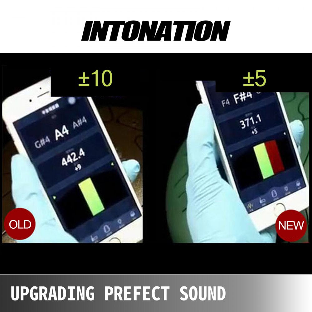 14.9-Inch 14-Note Steel Tongue Drum with Accessories for Percussion Enthusiasts in Purple