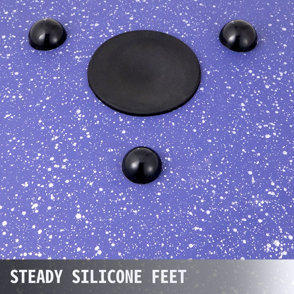 14.9-Inch 14-Note Steel Tongue Drum with Accessories for Percussion Enthusiasts in Purple