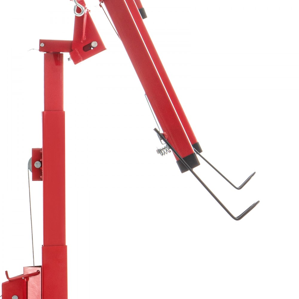 Heavy-Duty Drywall Lifter with Telescopic Arm and Lockable Wheels for 11ft Panels, 150lb Capacity, Suitable for Large Plasterboard Sheets