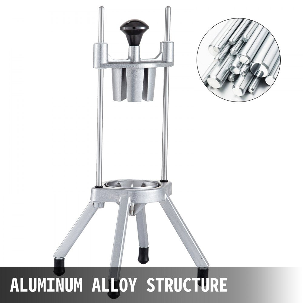 Heavy-Duty 6-Wedge Fruit and Citrus Slicer for Home and Commercial Use
