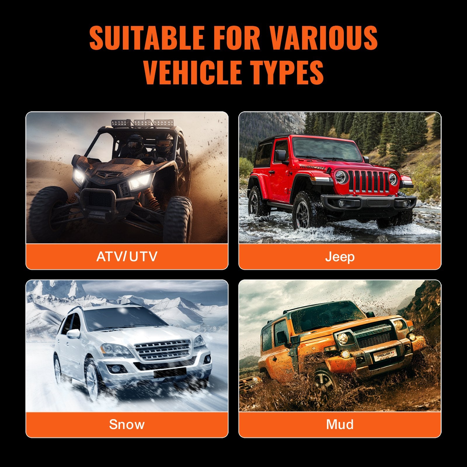 Heavy Duty Aluminum Shackle Hitch Receiver for 2" Trucks & Jeeps, 52,900 lbs Strength, Off-Road Towing & Recovery with Lock Pin