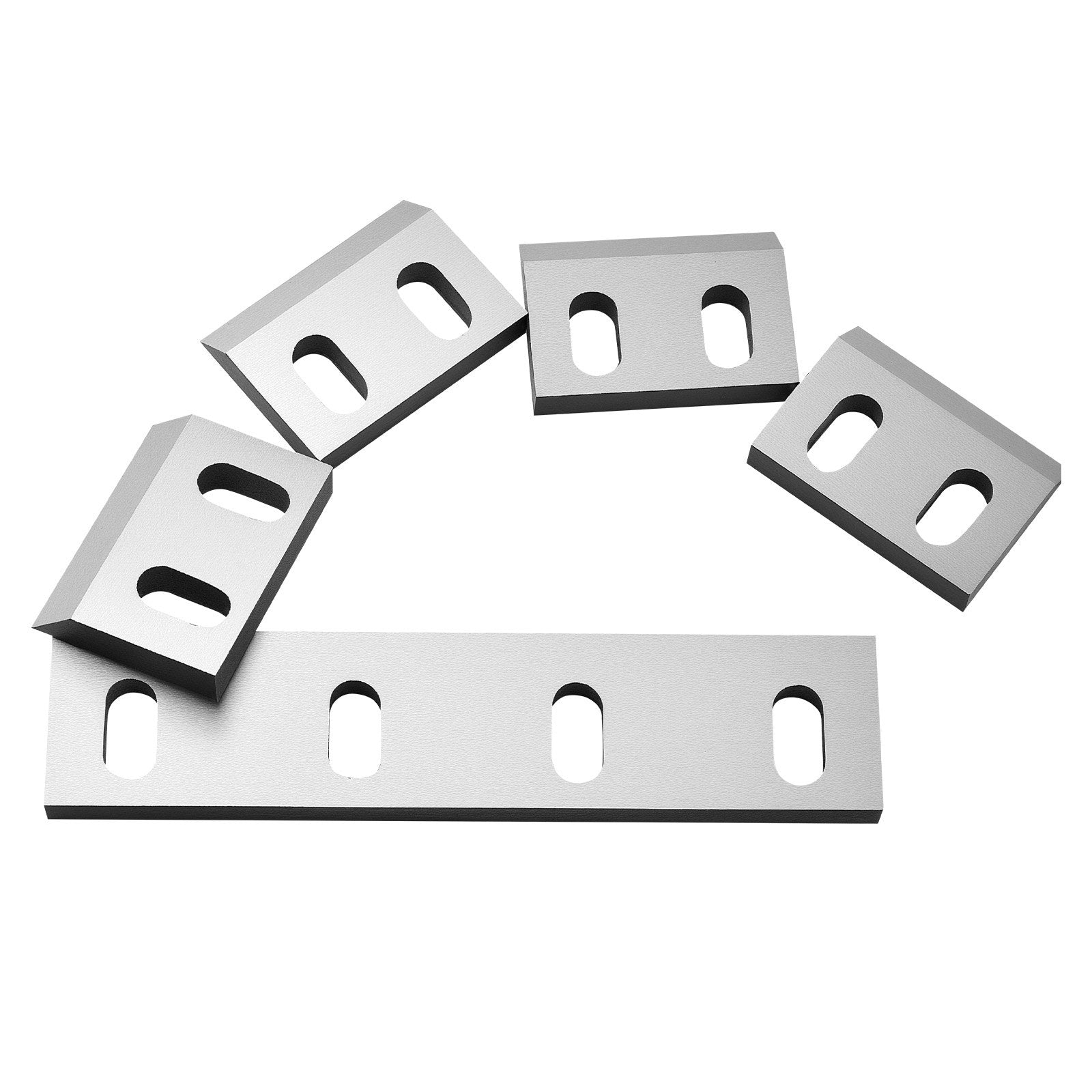 Alloy Steel Shredder Blade Kit for Model 300 Plastic Grinder - High-Hardness SKD-11, 9 Rotating, 2 Fixed Blades for ABS, PP, PVC, Nylon