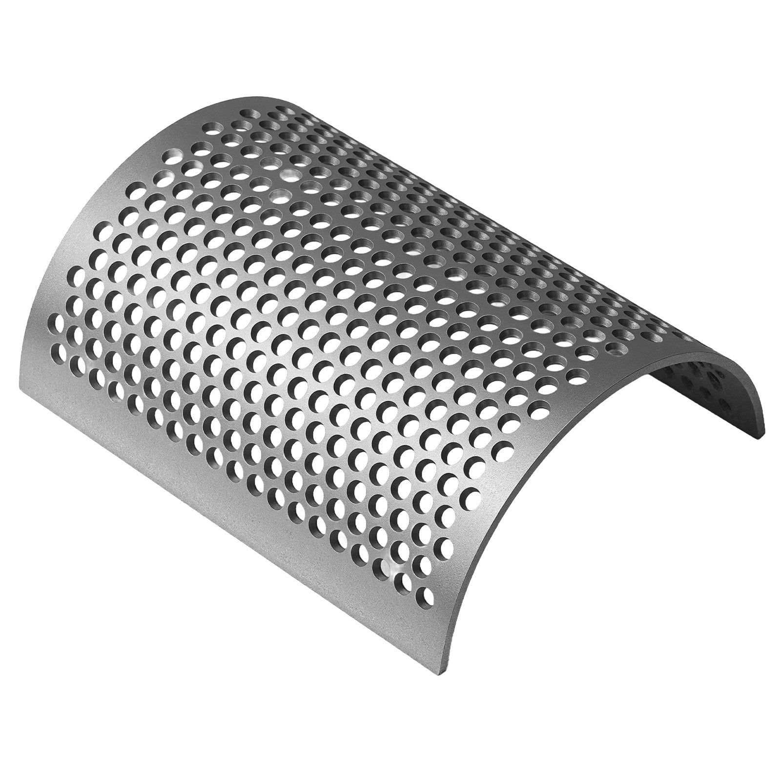 Durable Steel Screen Mesh for Model 300 Plastic Shredder, 0.39 in/10 mm Aperture, High-Precision, Medium Particle Recycling, Easy to Clean
