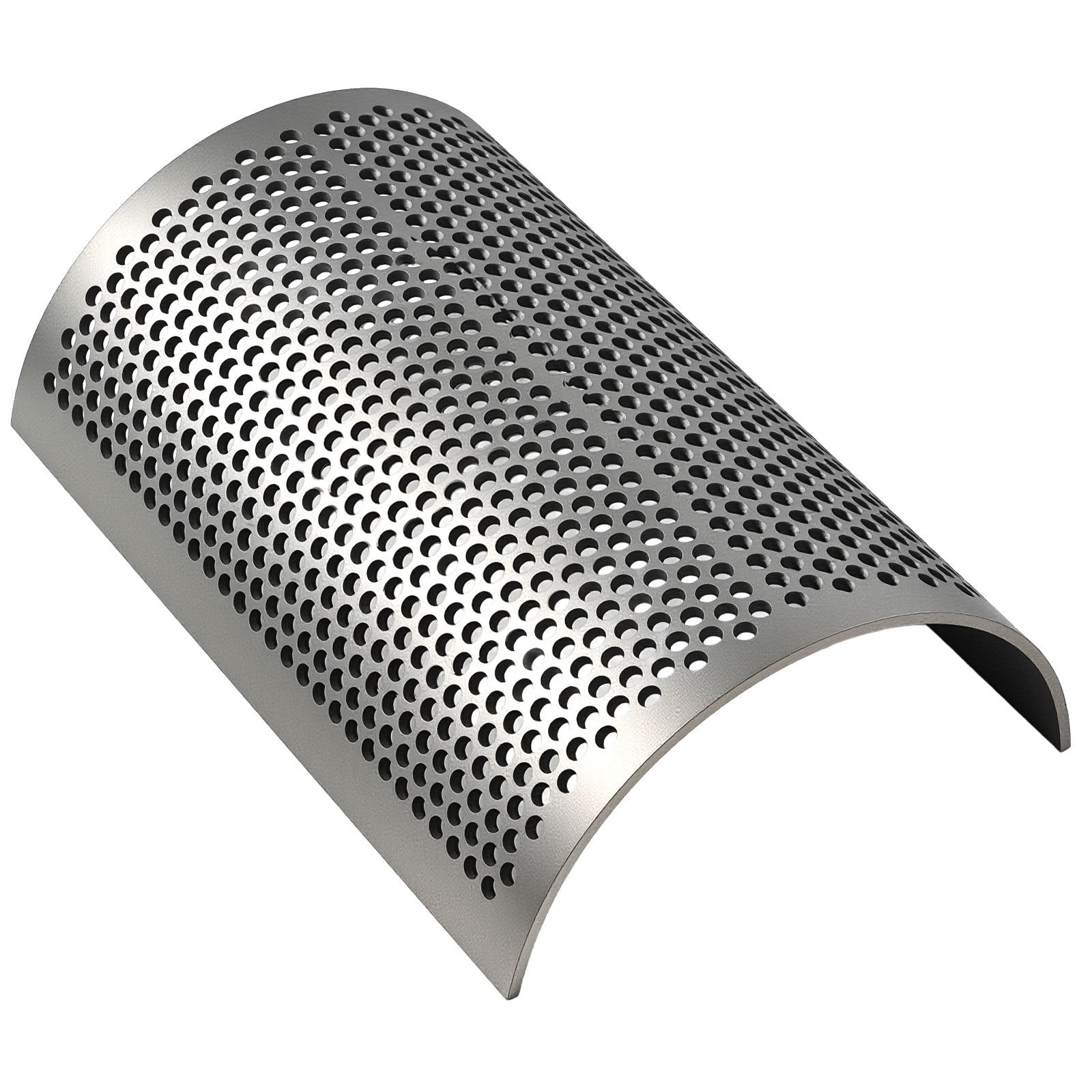 Durable High-Precision Steel Screen Mesh for Model 400 Plastic Shredder with 8mm Aperture, Ideal for Efficient Small Particle Recycling