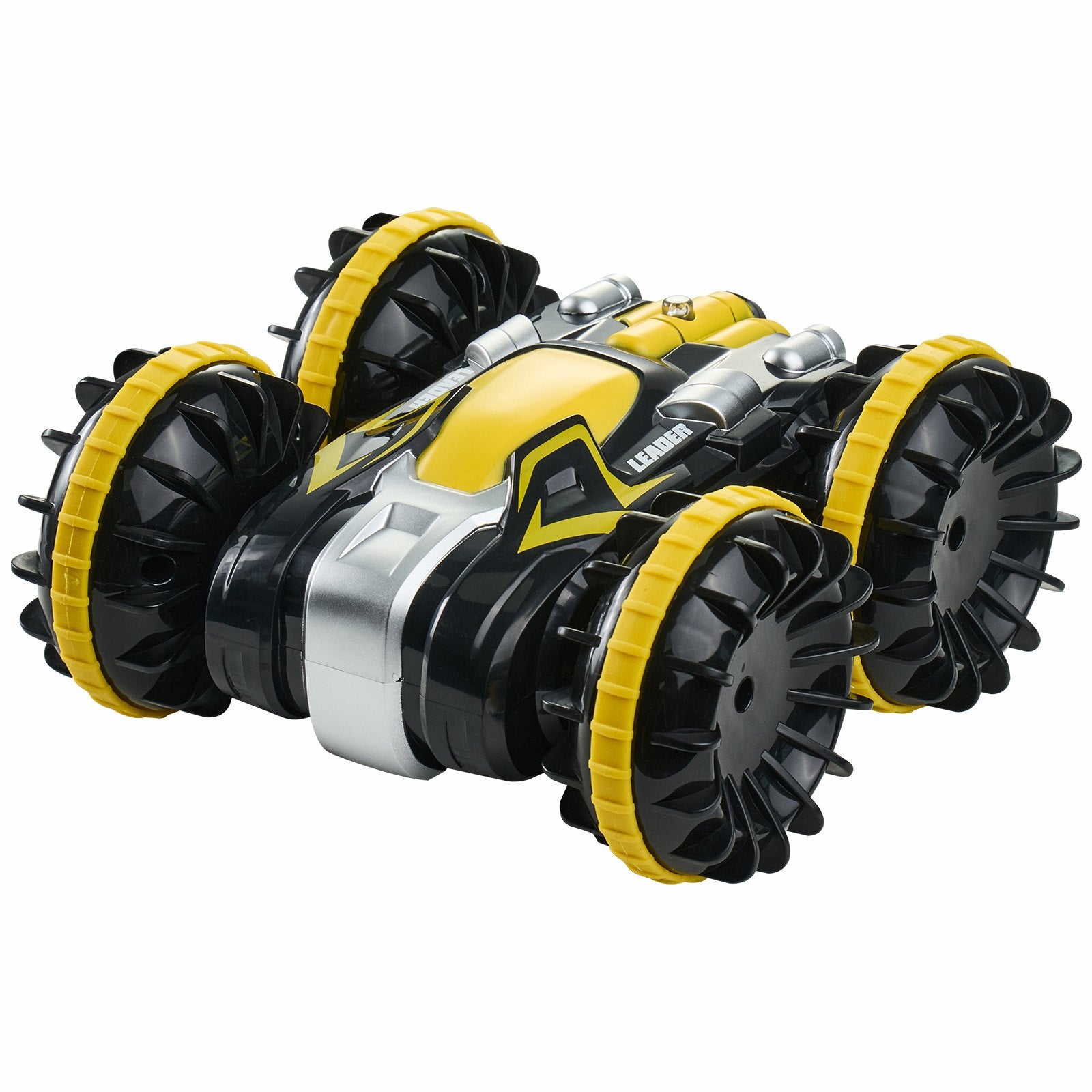 High-Speed Amphibious RC Car Boat, 360° Stunt, Waterproof 4WD, All-Terrain Water Beach Pool Toy with Dual Batteries for Kids 6+