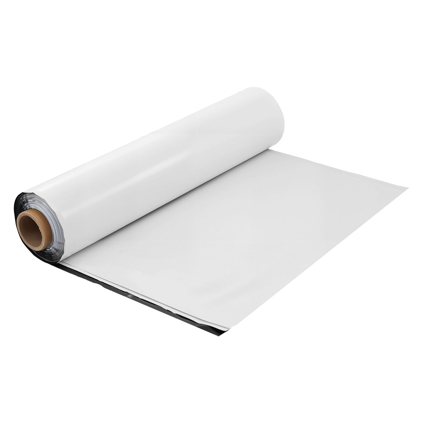 Heavy Duty 10 Mil Plastic Sheeting Roll, 10' x 100' Black & White, Multi-Purpose Tarp for Vapor Barrier, Paint Cover, Durable Weather Resistant Polyethylene