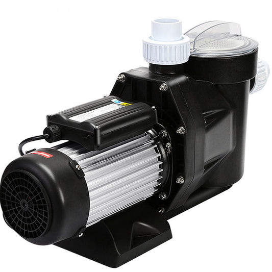VEVOR Swimming Pool Filter Pump 2.5HP, Inground Swimming Pool Pump 1850W, Swimming Pool Pump 148GPM, Single Speed Filter for Spa Water Circulation Above Ground Apply Swimming Pool, Bathtub