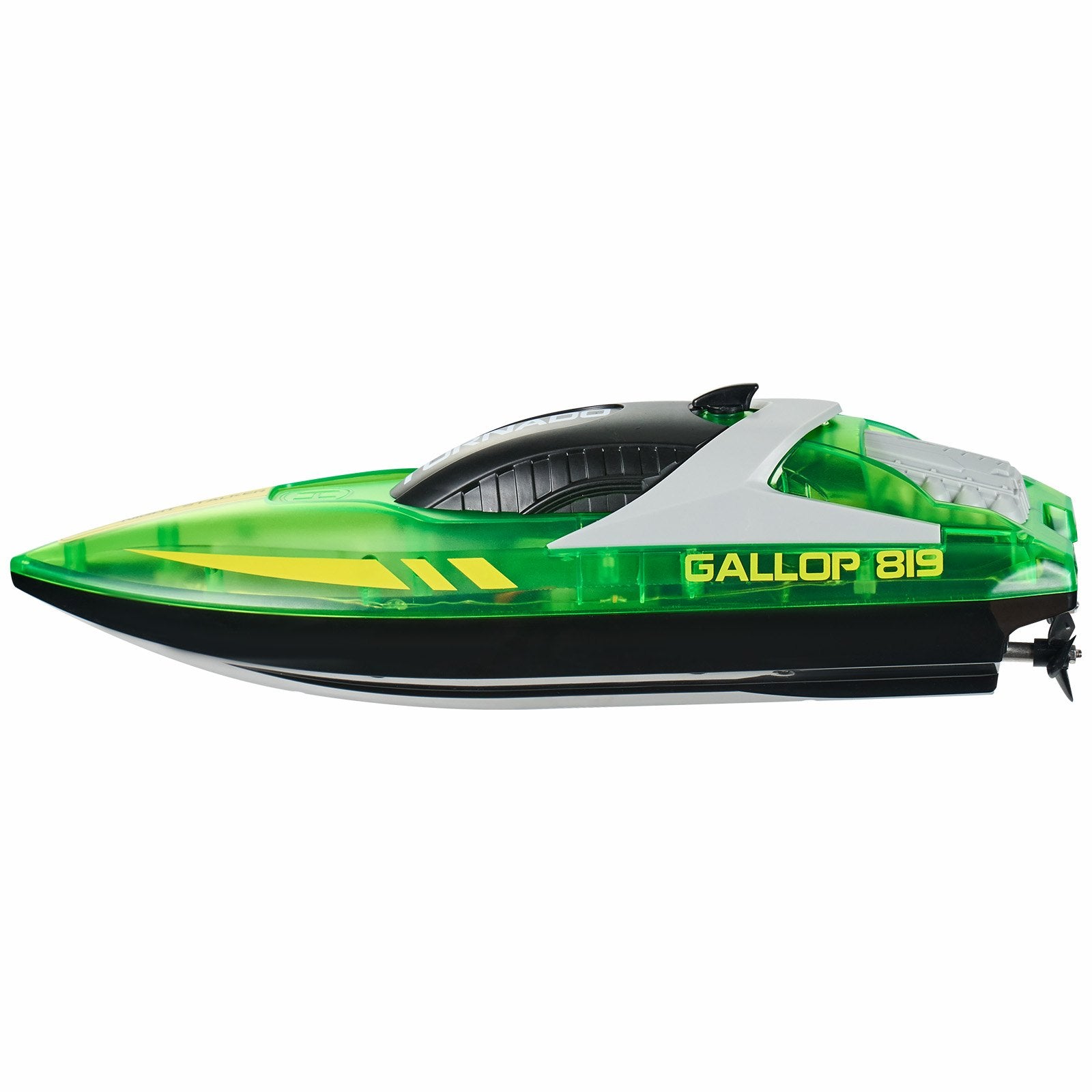RC Racing Boat with LED Light for Pools & Lakes – 2.4GHz High-Speed 12 km/h, Waterproof, Rechargeable Batteries, Perfect Gift for All Ages