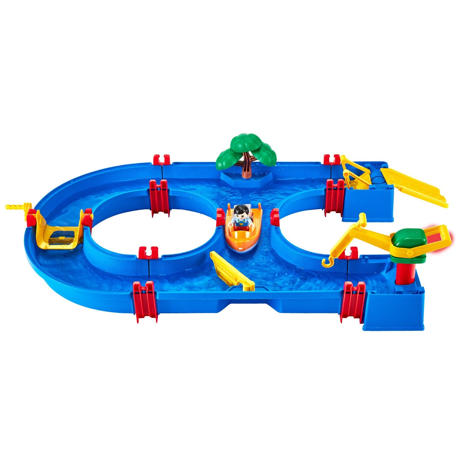 Outdoor Toddler Water Table Playset with 39PCS Accessories - Sensory Activity for Backyard, Beach, Lawn, Kids 3+ Years, Easy-Clean Design