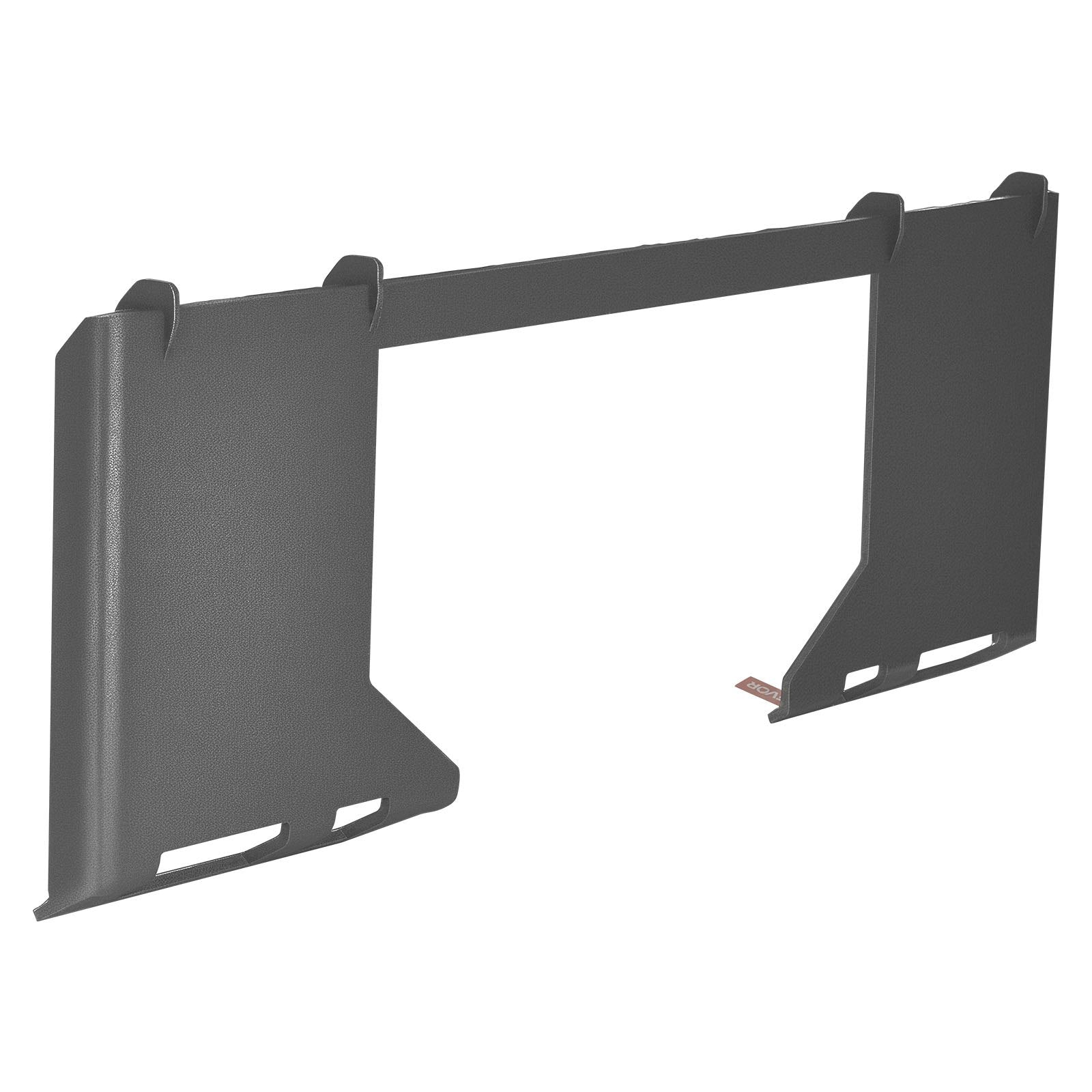 Universal Quick Attach Skid Steer Mount Plate, Heavy-Duty 1/2" Steel, 6000lbs Capacity for Kubota, Bobcat Loaders & Tractors, Easy Bolt-On Design