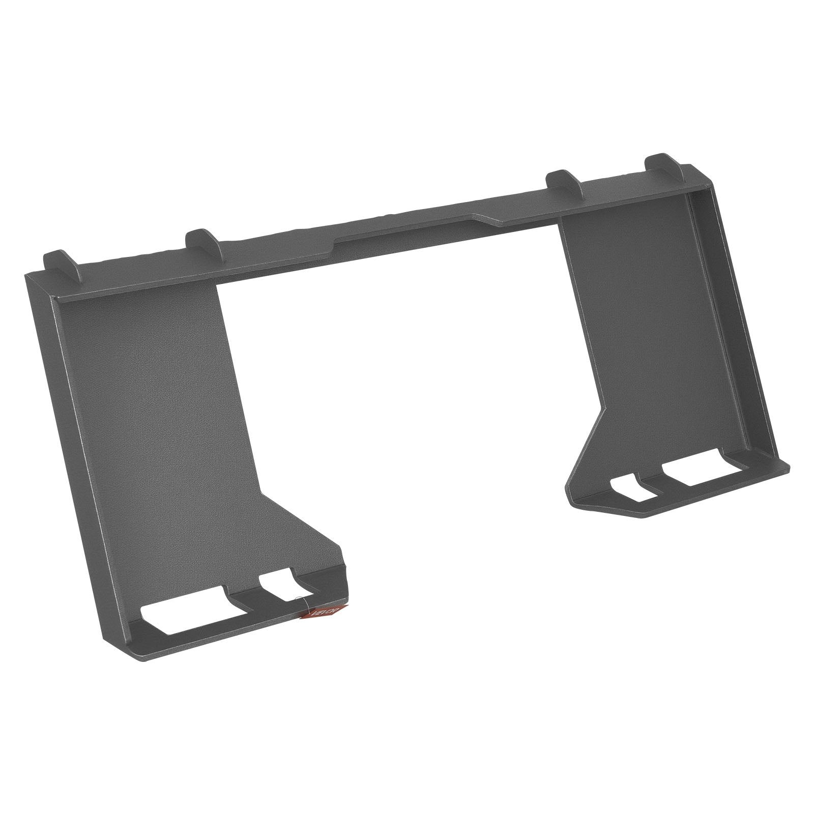 Universal Quick Attach Skid Steer Mount Plate, Heavy-Duty 1/2" Steel, 6000lbs Capacity for Kubota, Bobcat Loaders & Tractors, Easy Bolt-On Design