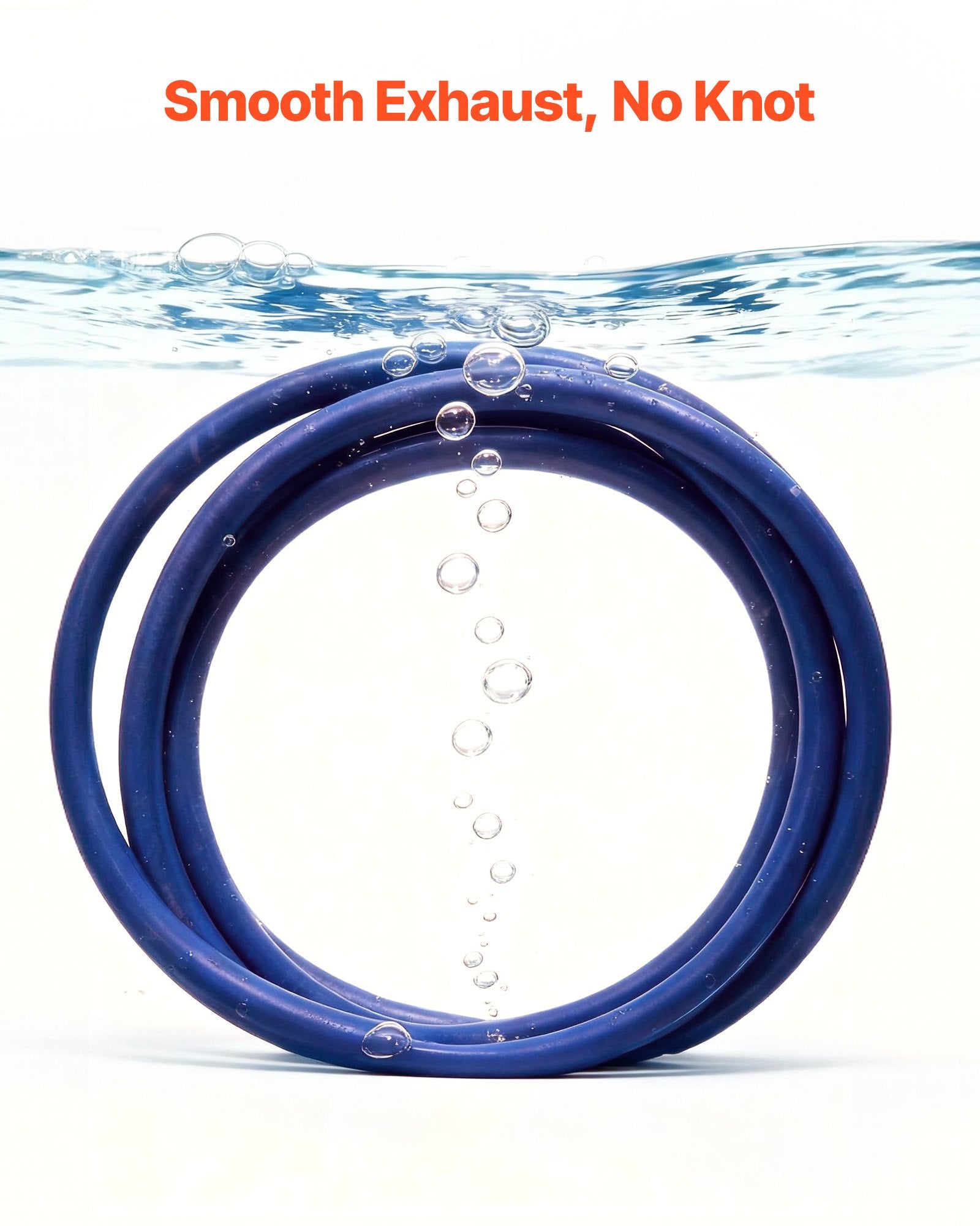 Heavy Duty 3/8" Self-Sinking Aeration Hose, 100 ft Weighted Tubing for Pond, Lake, Water Garden Aerators & Diffusers, Weather & Kink Resistant