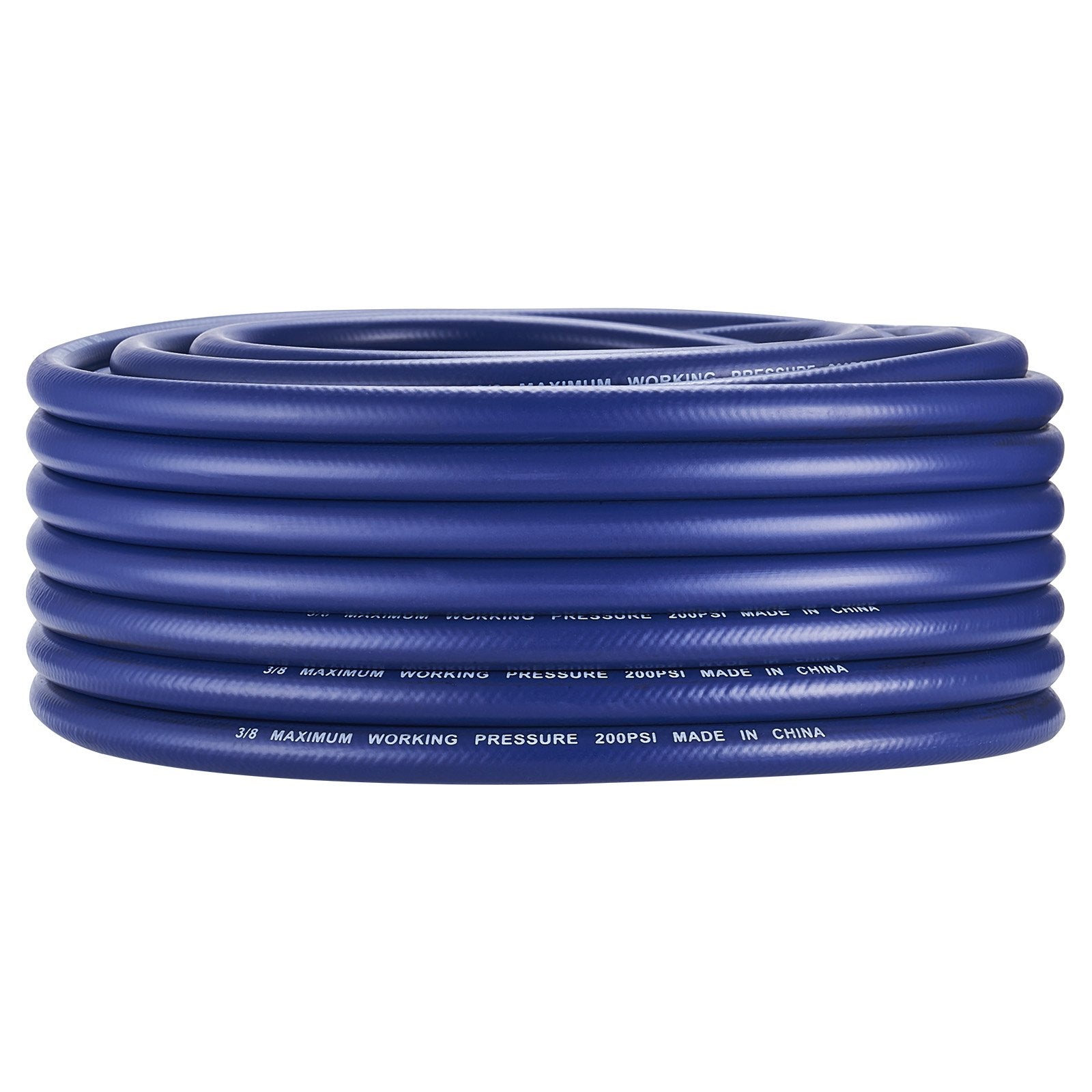 Heavy Duty 3/8" Self-Sinking Aeration Hose, 100 ft Weighted Tubing for Pond, Lake, Water Garden Aerators & Diffusers, Weather & Kink Resistant