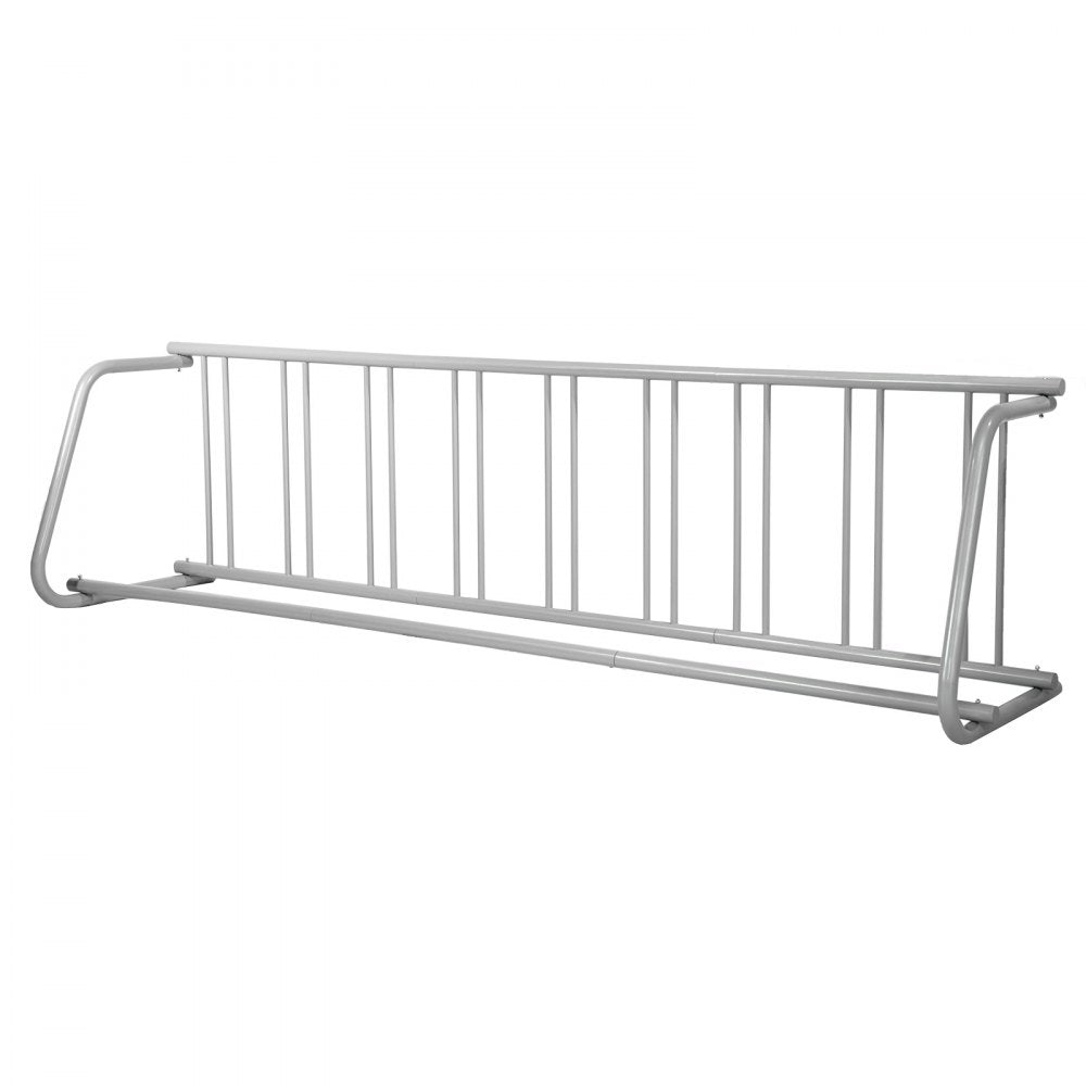 VEVOR Floor Bike Rack 9 Holders,All-Steel Grid Bike Rack 111\" Length,Single-side Storage Stand,For Garages Streets Yards