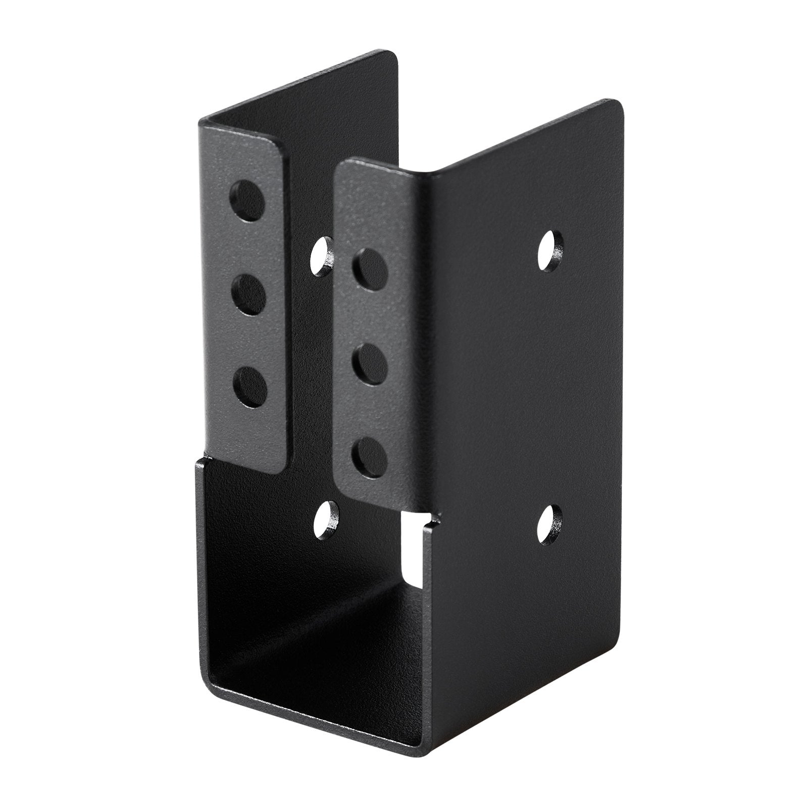 Heavy-Duty 2x4 Inch Concealed Joist Hanger Set with Screws - Outdoor Flange Bracket for Beams, Swings, Fences, Wooden Slides, Weather-Resistant, 12 Pcs