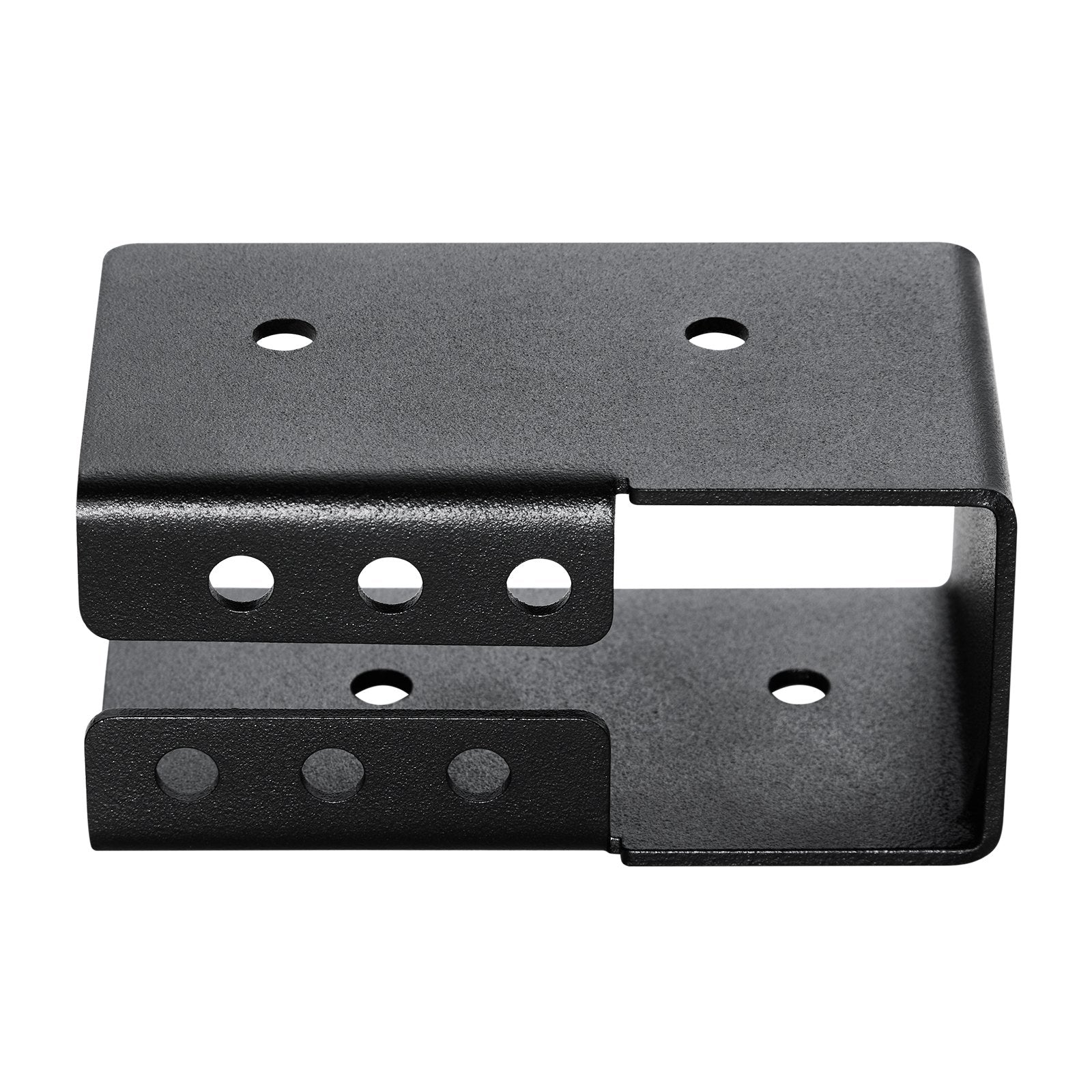 Heavy-Duty 2x4 Inch Concealed Joist Hanger Set with Screws - Outdoor Flange Bracket for Beams, Swings, Fences, Wooden Slides, Weather-Resistant, 12 Pcs