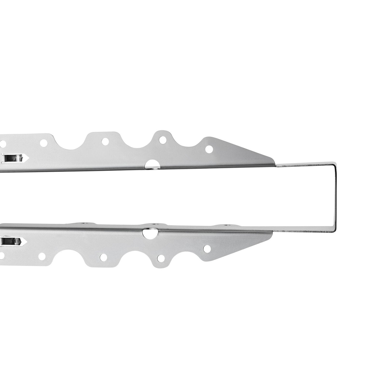 50 Pcs Rustproof Joist Hangers with Rafter Hurricane Ties, 1.57x1.50x7.83", Ideal for Floor Deck, Ceiling Trusses, Enhanced Structural Support