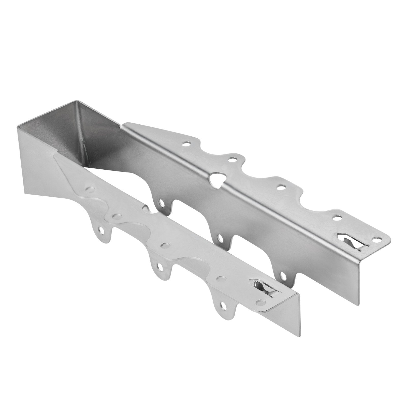 50 Pcs Rustproof Joist Hangers with Rafter Hurricane Ties, 1.57x1.50x7.83", Ideal for Floor Deck, Ceiling Trusses, Enhanced Structural Support