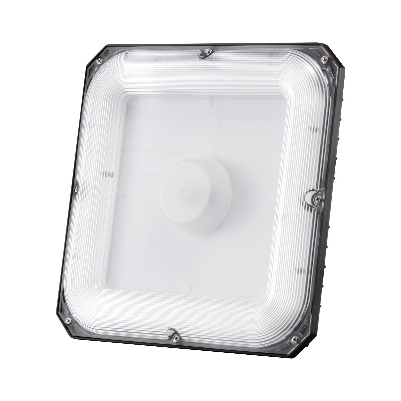 4 Pack LED Canopy Lights, 80W 8800LM 5000K Daylight, IP65 Waterproof Surface Mount Ceiling Lights for Gas Stations, Warehouses, Garages, and Streets