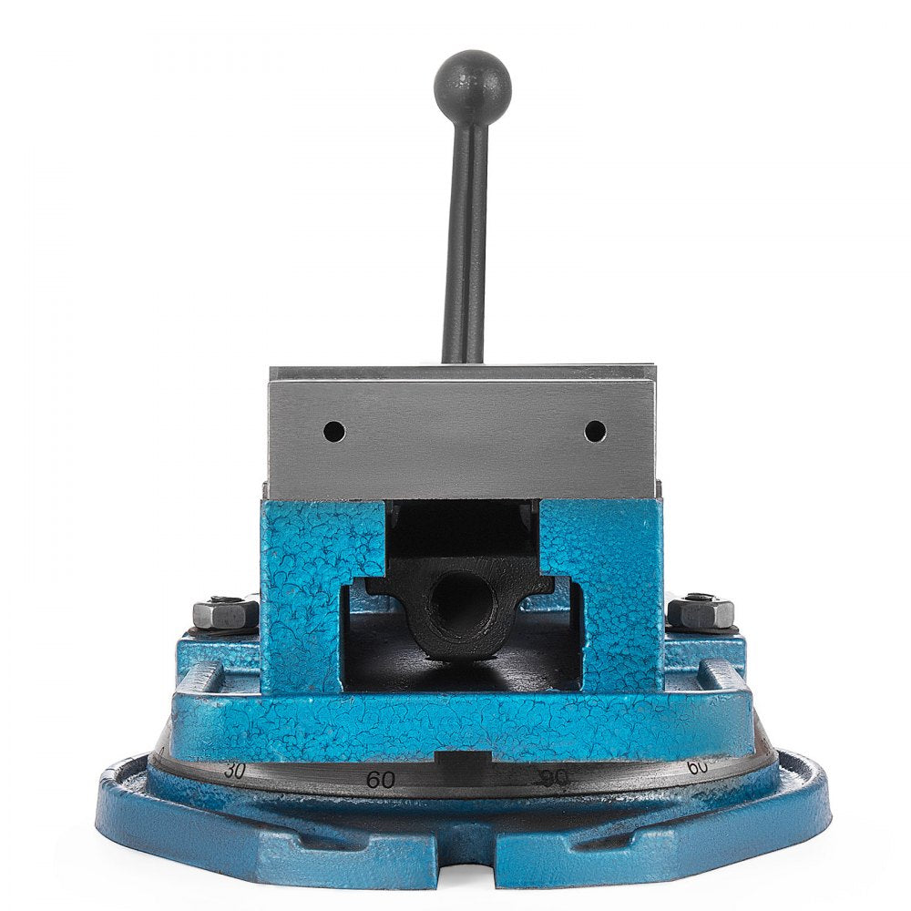 VEVOR Milling Vise 4 Inch,Bench Clamp Vise High Precision Clamping,Mill Vise Ductile Iron Material with 360 Degree Swiveling Base