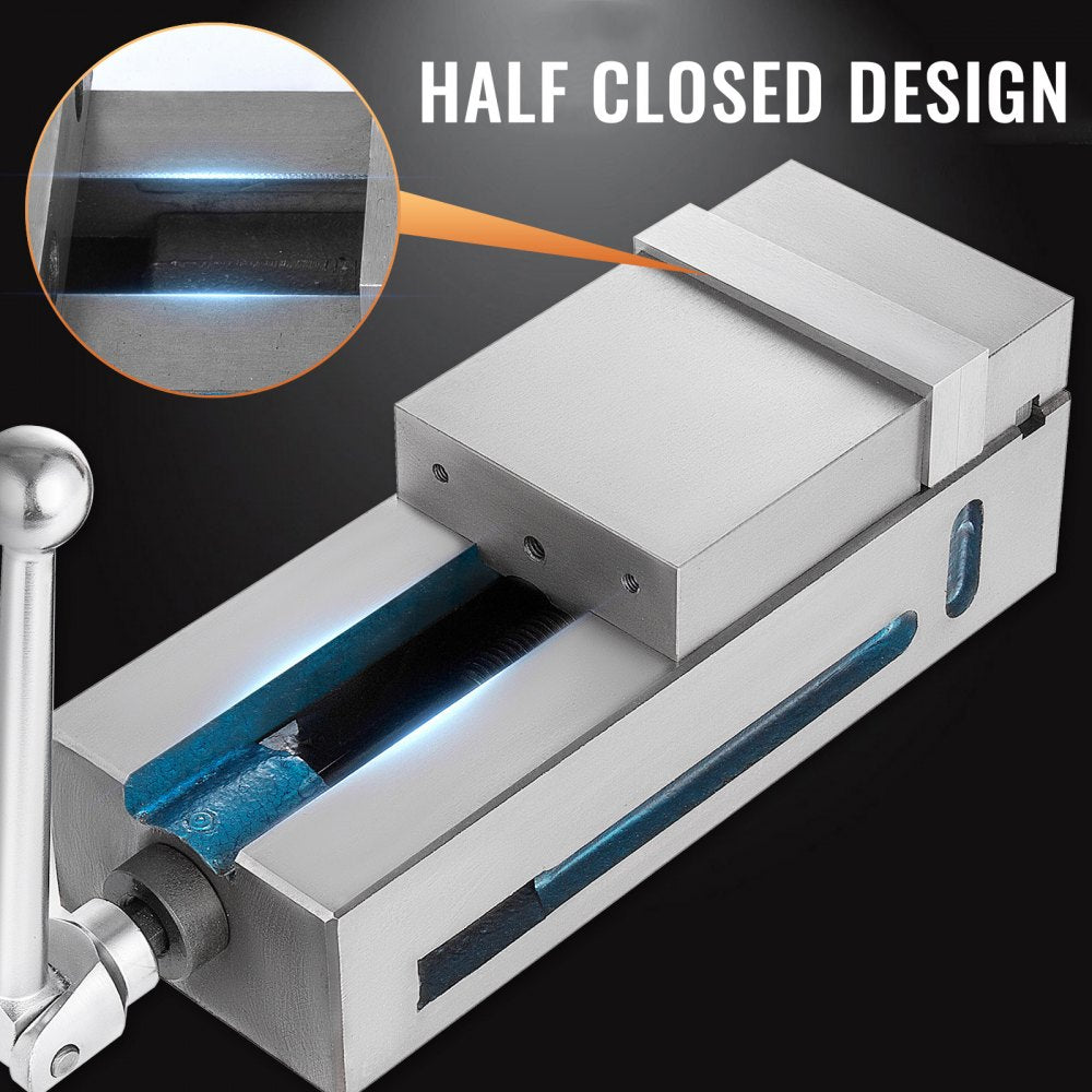 VEVOR Milling Vise 4"/100mm,Bench Clamp Vise Nodular Cast Iron Material,Clamping Vise Clamping Force 19KN Max, Milling Machine Vise