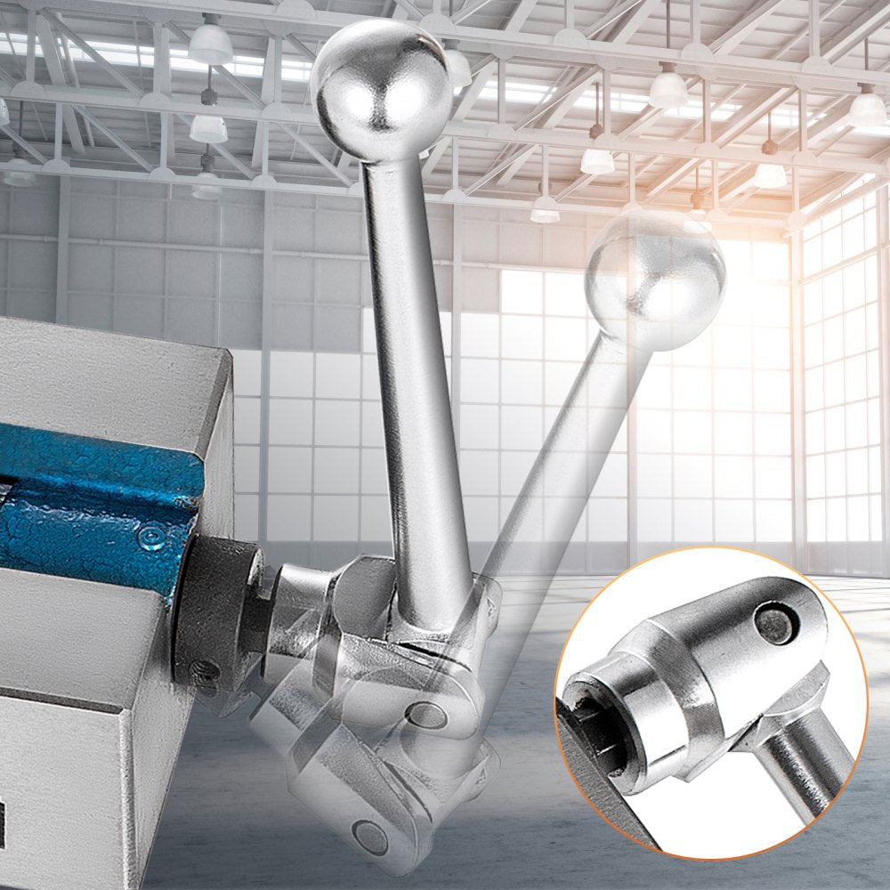 VEVOR Milling Vise 4"/100mm,Bench Clamp Vise Nodular Cast Iron Material,Clamping Vise Clamping Force 19KN Max, Milling Machine Vise