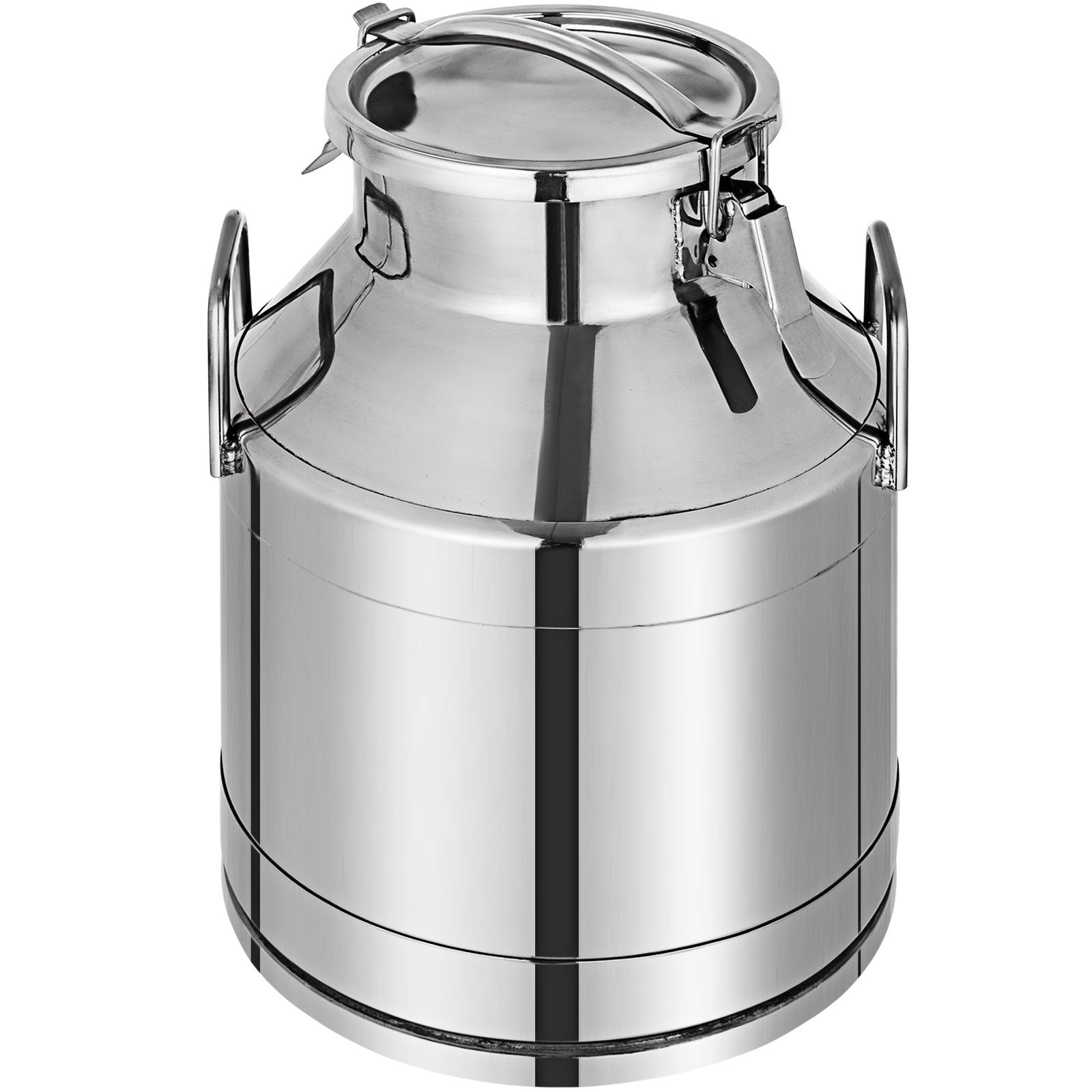 Heavy Duty 20L Stainless Steel Milk Can with Sealed Lid – 5.3 Gallon Jug for Milk, Wine, and More – Durable, Portable, and Multi-Purpose Use
