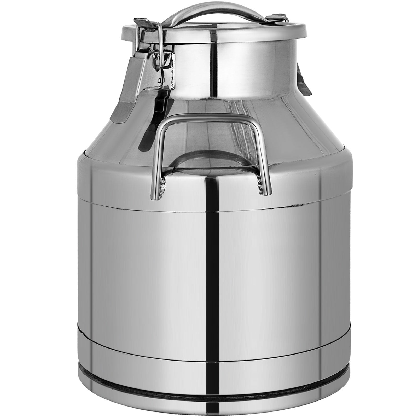Heavy Duty 20L Stainless Steel Milk Can with Sealed Lid – 5.3 Gallon Jug for Milk, Wine, and More – Durable, Portable, and Multi-Purpose Use