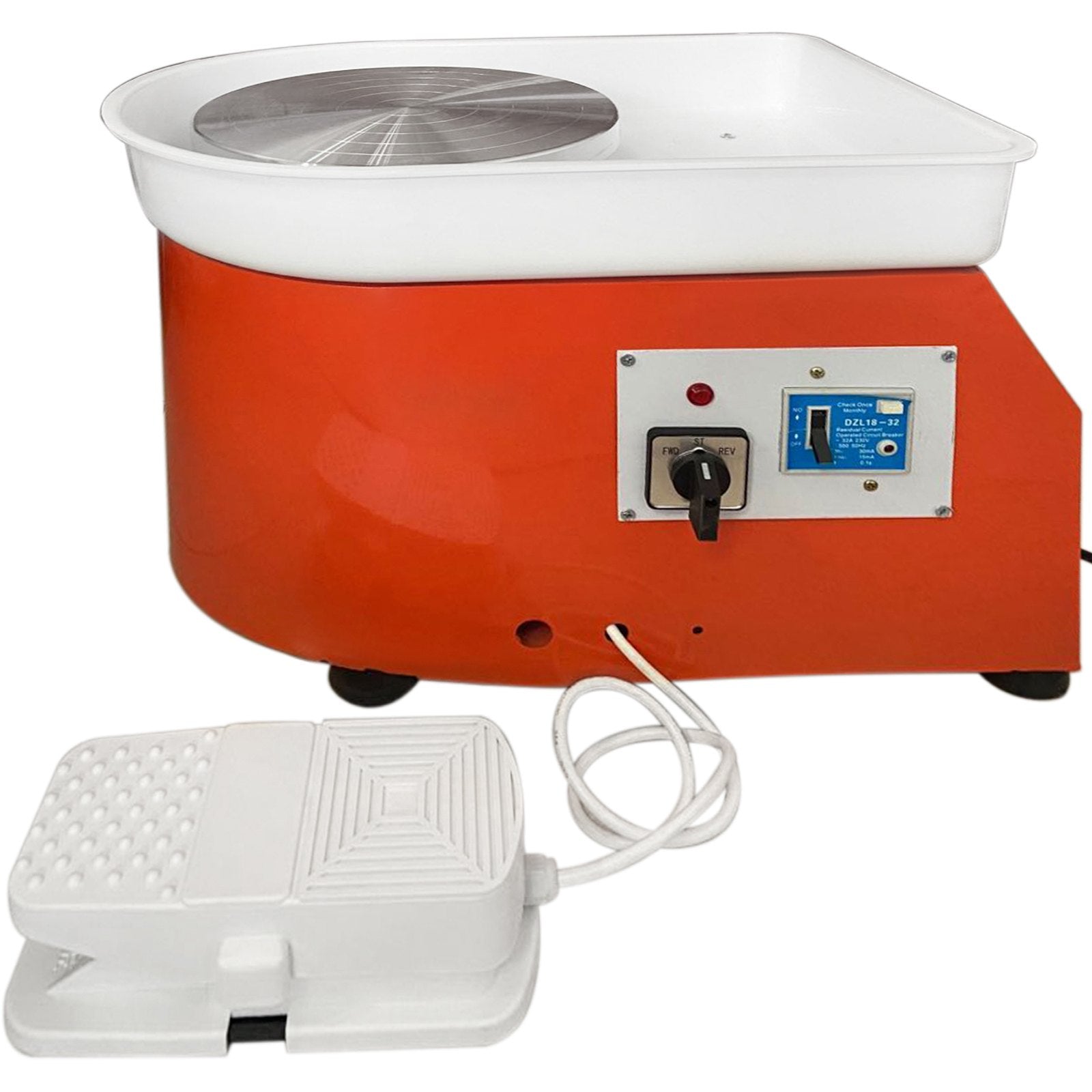 10" Pottery Wheel Machine - 280W Motor, Low Noise, Easy Clean, Ceramic Clay Tool Kit, Adjustable Speed, Bidirectional Rotation