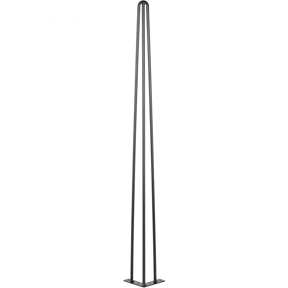 Set of 4 Heavy Duty 36-Inch Hairpin Table Legs for DIY Projects