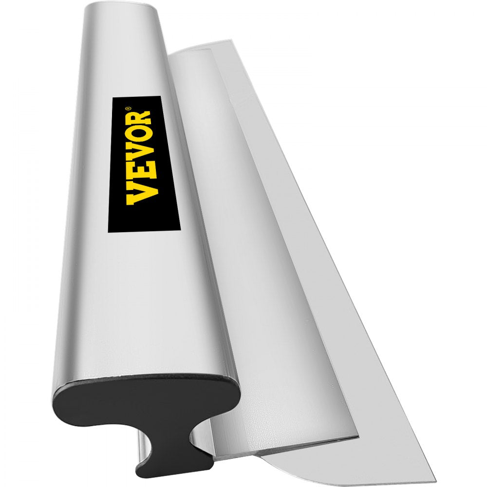 VEVOR Skimming Blade,24 inch Smoothing Knife, European Stainless Steel Construction Knife, Aluminum Blade Profile Smoothing Knockdown Spatula for Gyprock/Drywall/Wall-Board