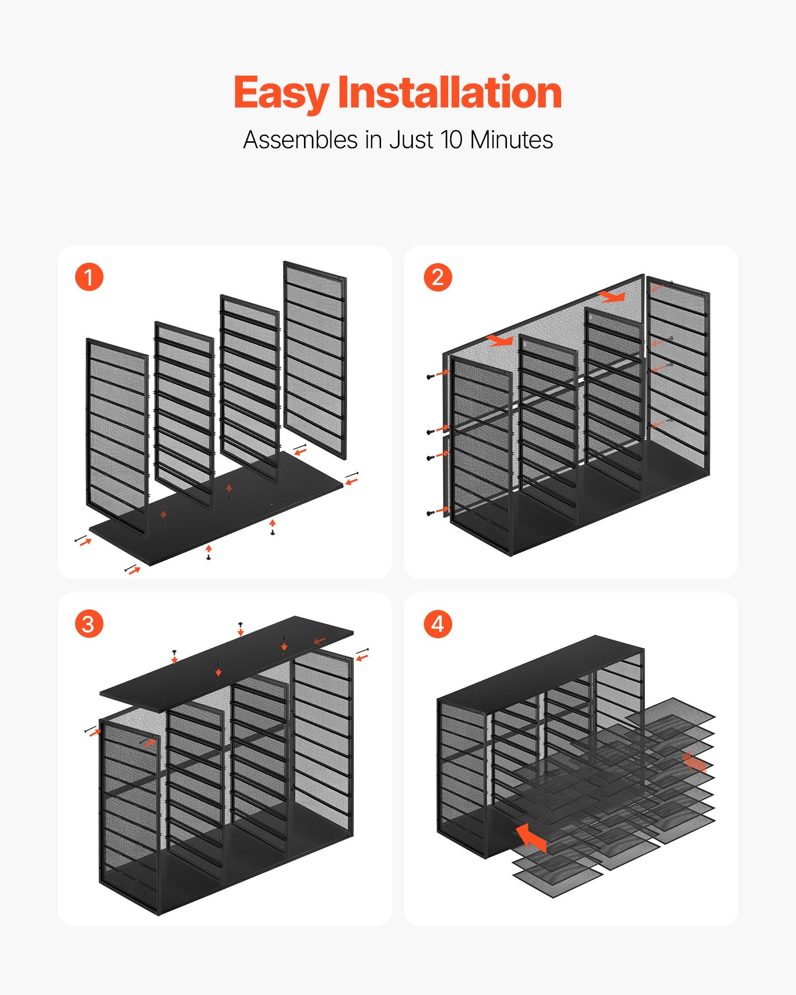 27-Compartment Metal Literature Organizer with Detachable Wire Mesh and Wooden Top for Office Mail, Documents, and Paper Storage - Black, Heavy-Duty, Versatile, Easy Assembly, Countertop Solution