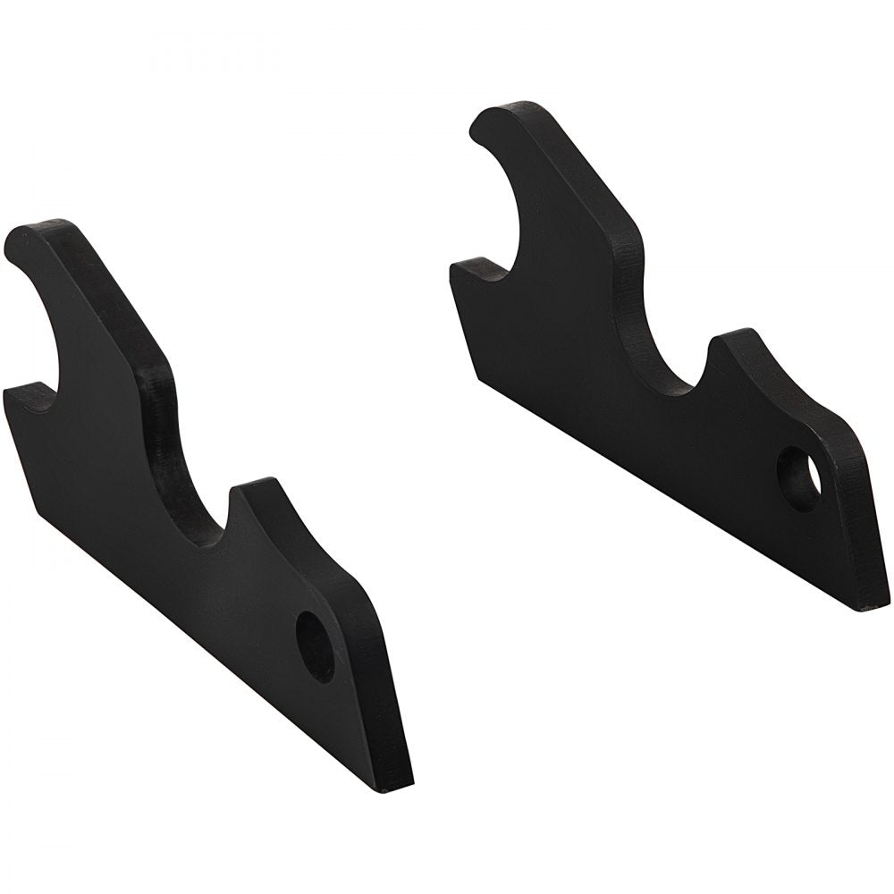 Heavy-Duty 3/4" Excavator Bucket Ears for KX Series with Black Steel Coating, Set of 2 Attachments