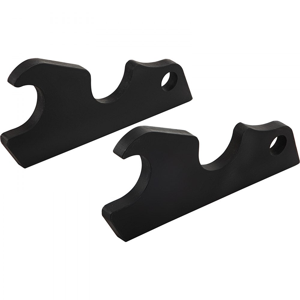 Heavy-Duty 3/4" Excavator Bucket Ears for KX Series with Black Steel Coating, Set of 2 Attachments