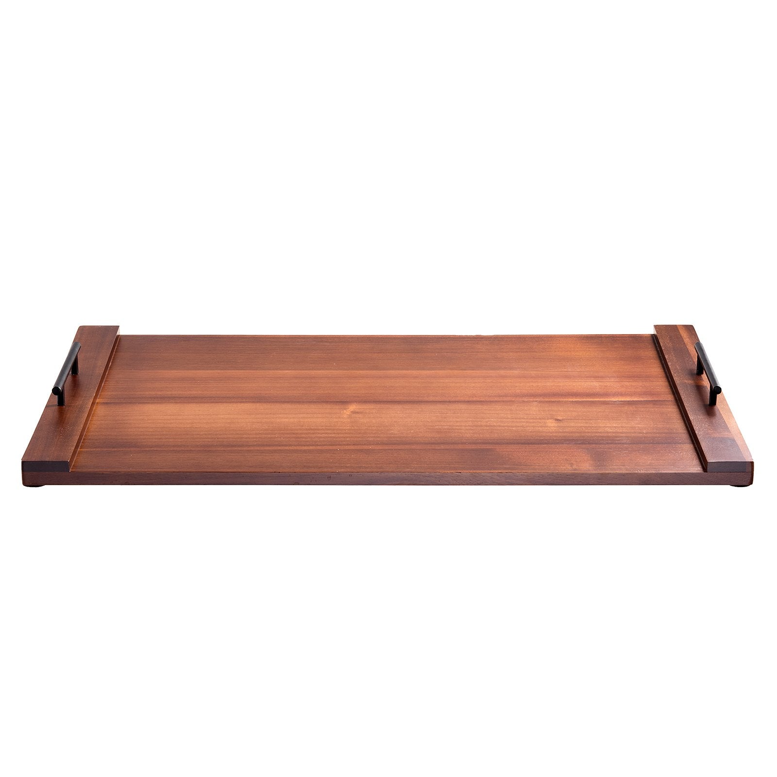 Acacia Wood Noodle Board Stove Top Cover - Versatile Cutting Board for Gas & Electric Stoves, RV & Sink Space Saver with Handles