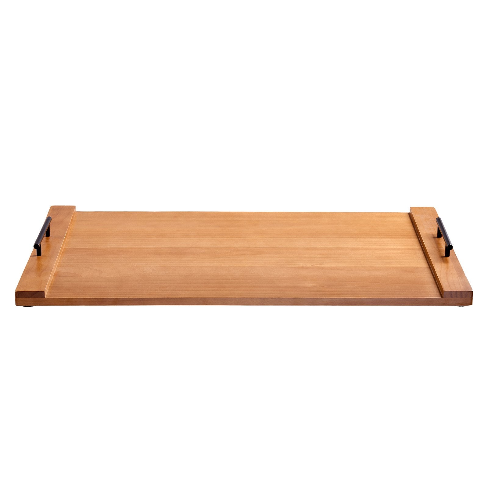 Expandable Pine Wood Noodle Board Stove Top Cover with Handles for Gas & Electric Stoves, RV & Kitchen Sink Counter Space Saver