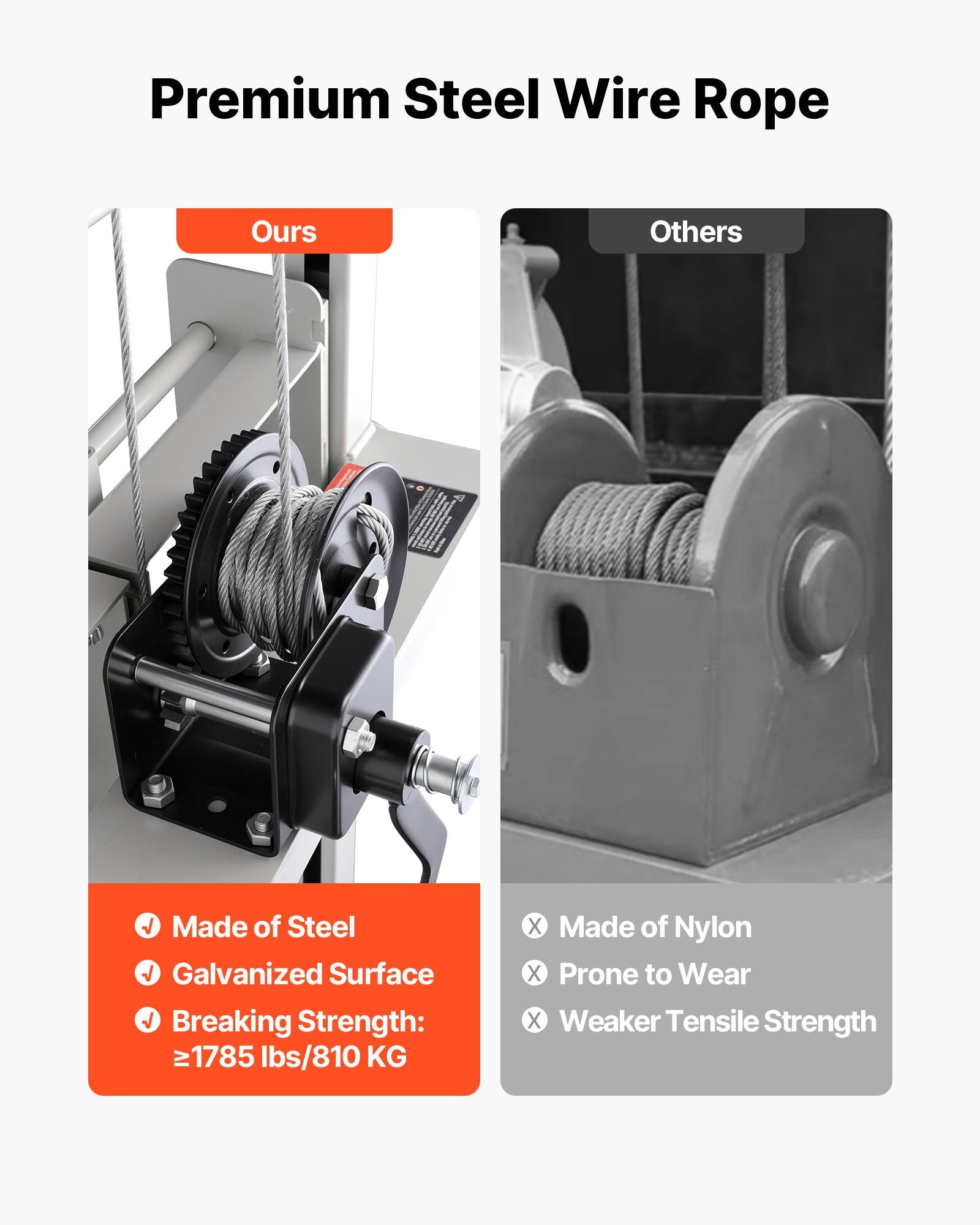 High-Capacity Manual Winch Stacker with Wheels, 551 lbs Load, 70 in Lift Height, Versatile Pallet Truck Dolly with Adjustable Fork