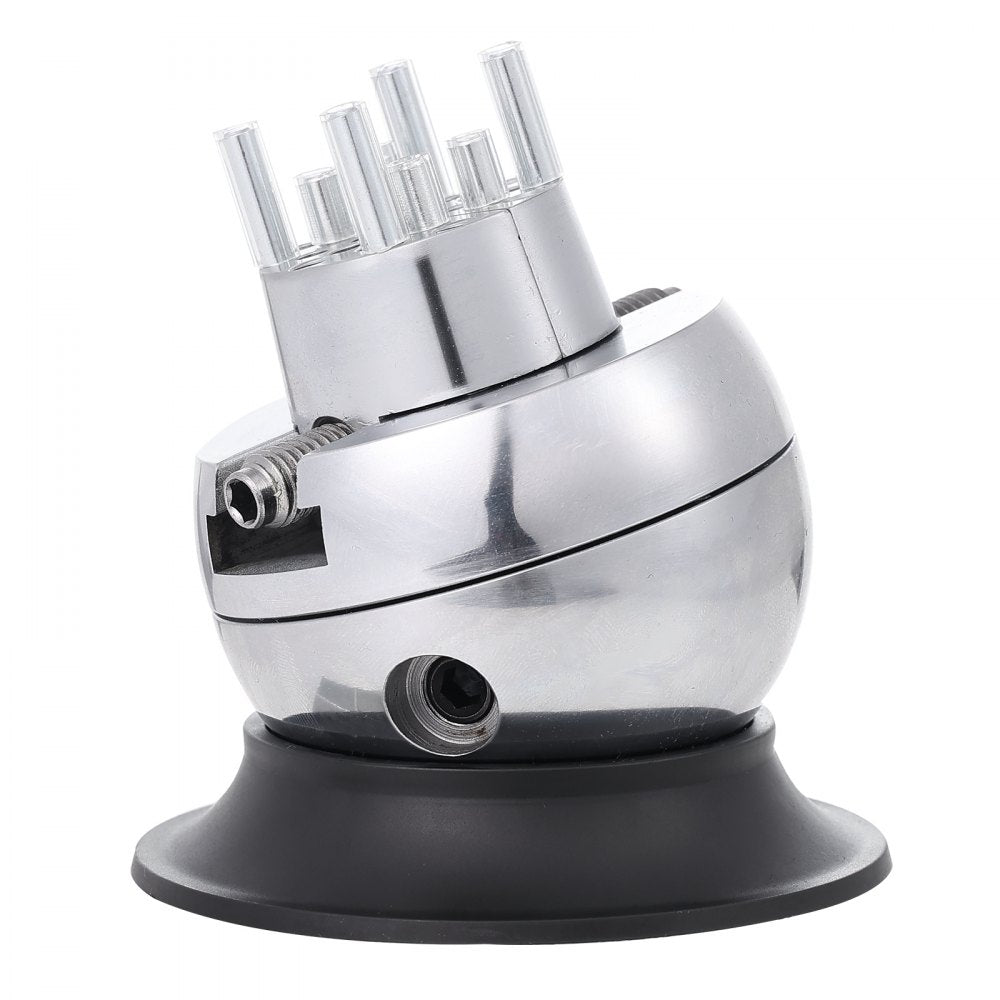VEVOR Ball Vise 3\" Engraving Setting Tool 360°Rotation Professional Ball Vise 30 PCS Attachment Jewelry Engraving Block Tools Standard Block (3inch)