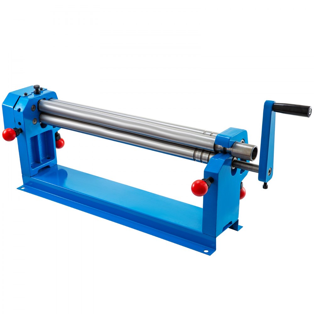 Heavy Duty 24" Metal Slip Roll Bending Machine for 16 Gauge Steel with Removable Rollers