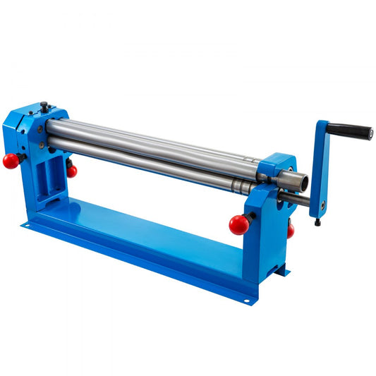 VEVOR 24 in. Slip Roll Roller Metal Plate Bending Round Machine, Slip Roll Machine Up to 16 Gauge Steel, Sheet Metal Roller, Slip Rolling Bending Machine with Two Removable Rollers