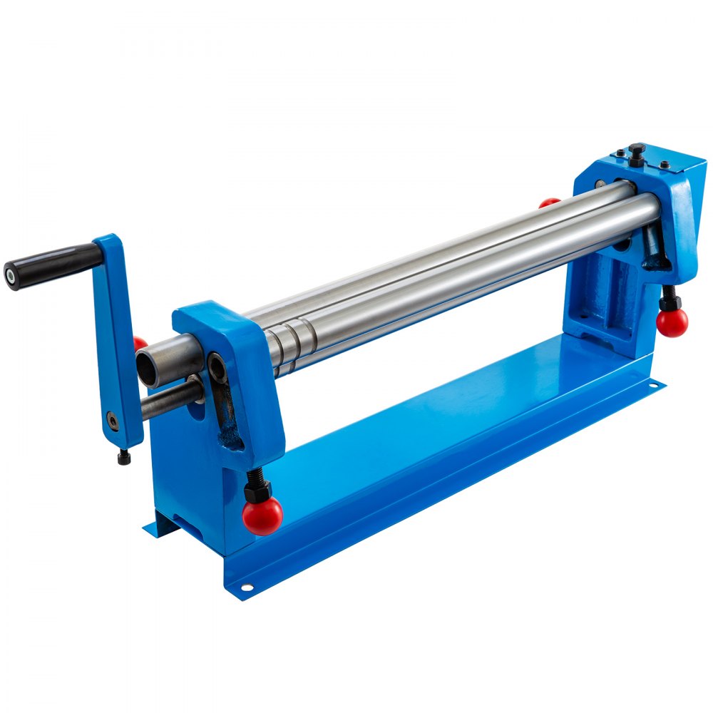 Heavy Duty 24" Metal Slip Roll Bending Machine for 16 Gauge Steel with Removable Rollers