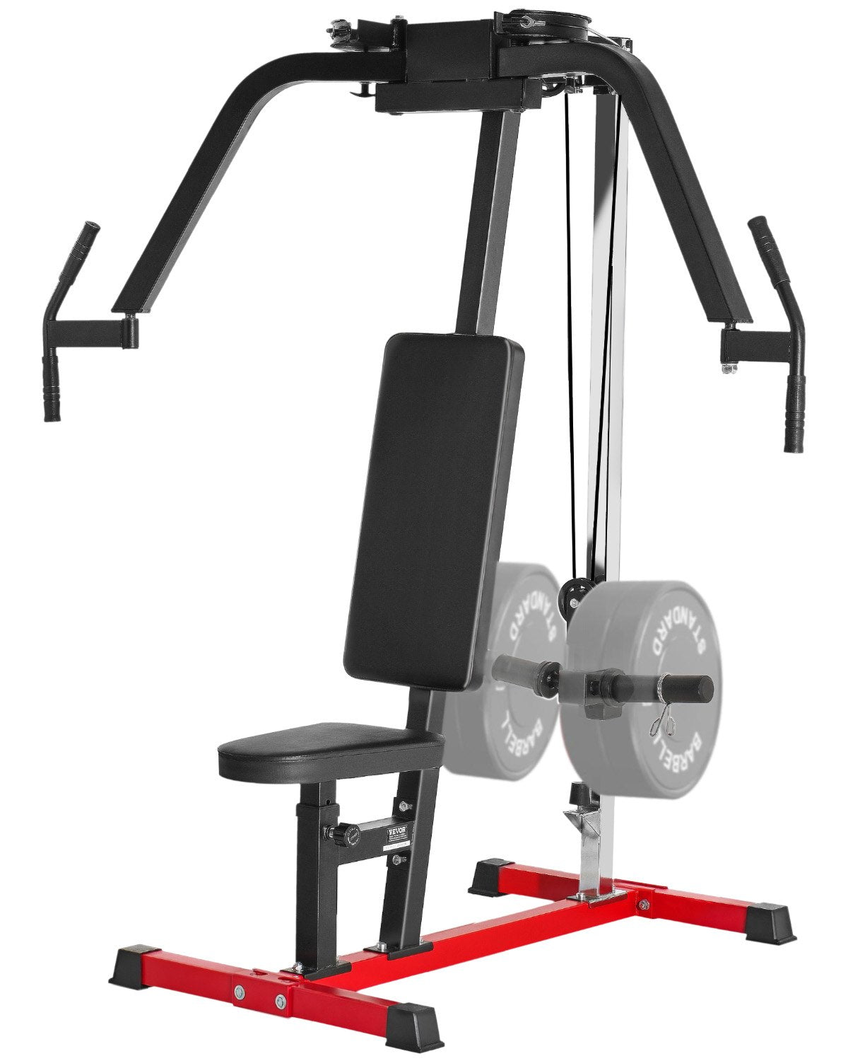 Adjustable Upper Body Fly Machine for Home Gym - Enhance Chest, Back, Pectoral, and Shoulder Workouts, Supports 450LBS, Smooth Bearings, Easy Assembly